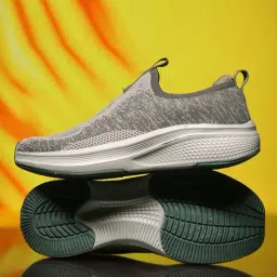 Asian Men's WONDERWALK PRO-21 Grey Walking Shoes-image-11