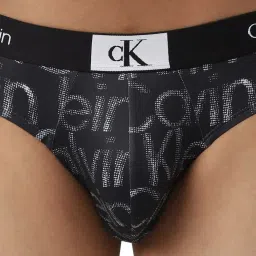 calvin klein jeans Calvin Klein Glitch Black Logo Regular Fit Briefs image 4