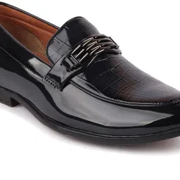 Fausto Men's Blue Formal Loafers image 4