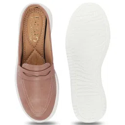 Fausto Women's Peach Mule Shoes image 4