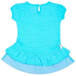 Bodycare Kids Blue Embroidered Frock image 2