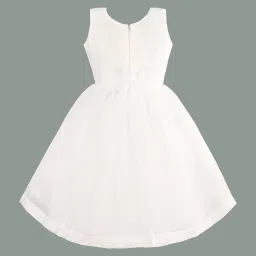 Wish Karo Kids Dark Blue Embellished Frock image 2