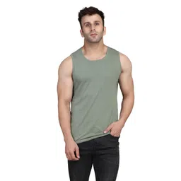 WOOSTRO Men Pack Of 2 Solid Round Neck Cotton Slim Fit T-shirts-picture-41