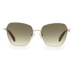 Rag & Bone Green Rectangular Sunglasses for Women image 2