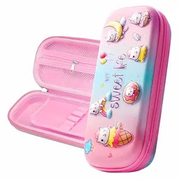 YK 3D Cartoon Design Large Capacity Pencil Case image 2