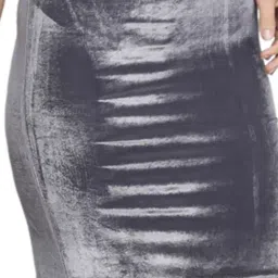 N-Gal Grey Above Knees Skirt image 5