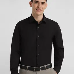 Allen Solly Sport Men Solid Spread Collar Formal Shirt-image-63