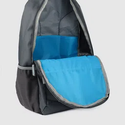 HRX by Hrithik Roshan Unisex Grey Graphic Eco4 Backpack image 4