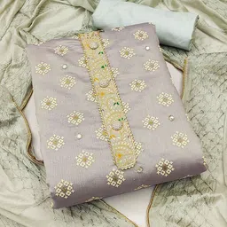 Maroosh Embellished Unstitched Dress Material-picture-31