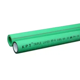 KPT Pipes PPR Pipe 160x9.1 mm 1 m Length PN06/SDR17.60/S 8.3 3 Layer Green, KPT TL PN 06 - 004 image 2