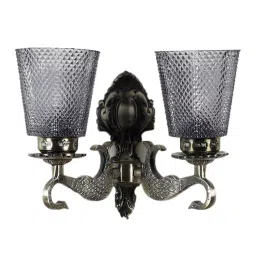 ELIANTE JS-1217-2W Antique Brass Aluminium Wall Light Without Bulb-image-28