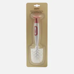giggles by babyshop Giggles Infants Pink & White Bottle & Nipple Cleaning Brush-picture-36