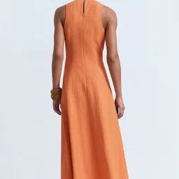 MANGO A-Line Midi Dress image 3