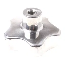RS PRO Silver Multiple Lobes Clamping Knob M10 Threaded Hole, 478501-picture-22