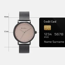 Mast & Harbour Men Stainless Steel Dial & Bracelet Style Straps Analogue Watch UT-A8662RG image 3