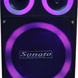 Sonato 10" TROLLY 1517 POWERED DUAL HAND CORDLESS 10000 W Bluetooth PA Speaker-picture-23