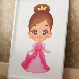 Outfit collections Modern Art Kids Painting For Wall Decor-picture-15