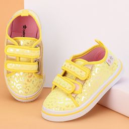Cute Walk by Babyhug Velcro Closure Casual Shoes - Yellow-picture-27