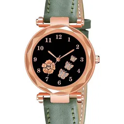 WATCHSTAR Women Round Dial & Leather Straps Analogue Watch LD GreenWS-picture-21