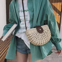 MAIRO LIFESTYLE Women Half Moon Sling Bag image 5