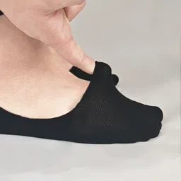 FIMS Unisex Pack Of 5 Anti Slip Low Cut Shoe Liners Socks image 2