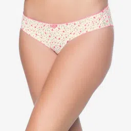 Amante White Printed Bikini-image-30