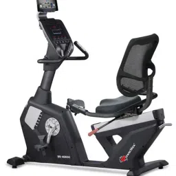 PowerMax Fitness BR-4000C Recumbent Bike (Black)-picture-10