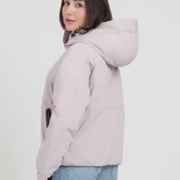 Red Tape Light Pink Hooded Jacket image 2