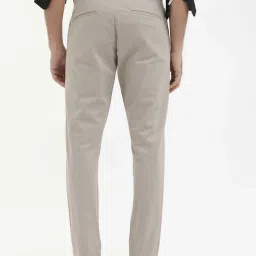 Rare Rabbit Beige Regular Fit Solid Trousers image 2