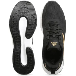 Adidas Men's FleetFly Black Running Shoes image 4