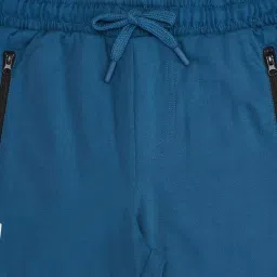 Pantaloons Junior Kids Sapphire Blue Cotton Printed Shorts image 2