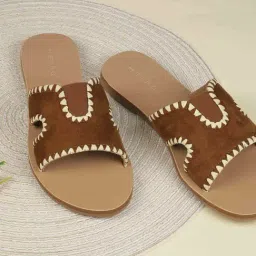 Metro Women's Tan Casual Sandals-picture-24