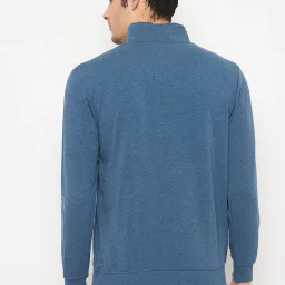 Duke Blue Regular Fit Printed Sweatshirt image 2