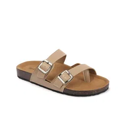 DressBerry Women Open Toe Flats with Buckles image 2