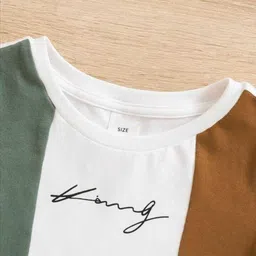 ELPIXIE FASHION Unisex Green Clothing Set image 3