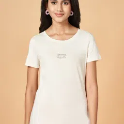 Honey By Pantaloons Beige Cotton Regular Fit Tops And Tees-image-82