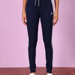 Zicada Women Colourblocked Straight Fit Joggers Trousers-image-75