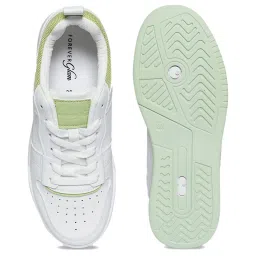 Forever Glam by Pantaloons Women's White Sneakers image 4