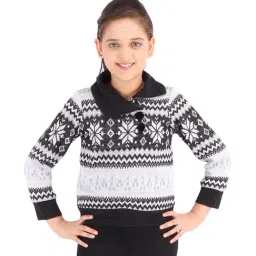 Cutecumber Kids Black Printed Sweater-picture-33