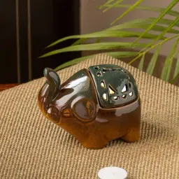 ExclusiveLane Studio Pottery Table Tea-Light Holder In Ceramic-picture-28