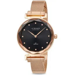 Strand By Obaku S731LXVBMV Guava Gerbera Analog Watch for Women-image-9