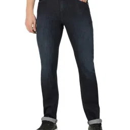 EVERBLUE Blue Regular Fit Midrise Stretchable Jeans-picture-20