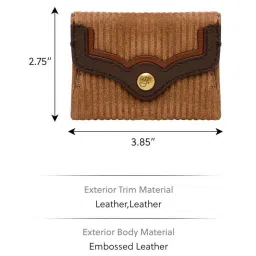 Fossil Heritage Brown Textured Card Holder image 4