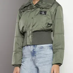 Calvin Klein Thyme Regular Fit Bomber Jacket image 4