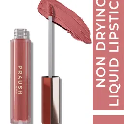 Praush Beauty Non Drying Liquid Lipstick Kinda Famous - 30 gm image 3