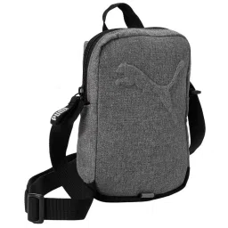 Puma Grey Heather Solid Medium Cross Body Bag image 4