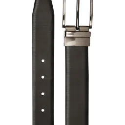 Bata Black & Brown Leather Reversible Casual Belt for Men image 4