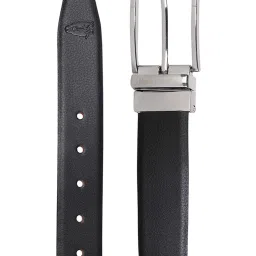 Hush Puppies Black Leather Formal Belt for Men image 4