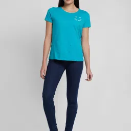 Spykar Navy High Rise Jeans image 4