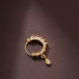 Priyaasi Gold-Plated Nose Ring-image-52